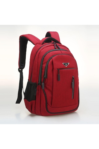 Yifomall 18 İnç Kırmızı Usb Şarjlı Sırt Çantası - İş, Okul, Seyahat İçin Su Geçirmez, Kolay Erişim Bölmeli, Konforlu Omuz Kayışlı Çok Renkli
