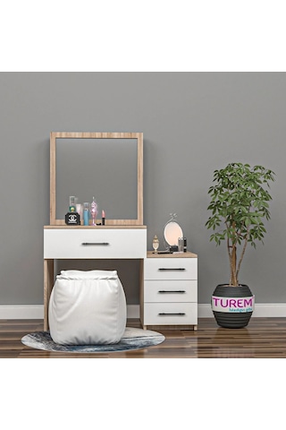 Fresh Makyaj Masası Mdf Antrasit