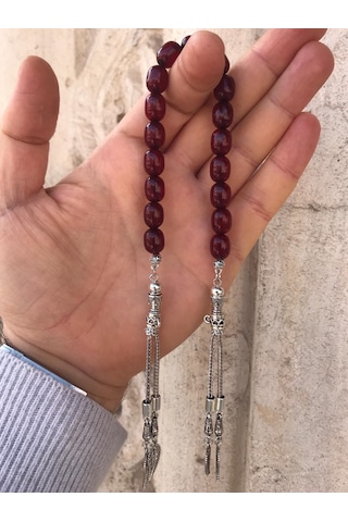 Osmanlı Benzetmesi Kapsül Kesim İran Bağası Zaza Kehribar Tesbih