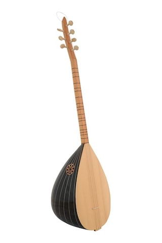 Provoice ÜK-KS-K Üst Kalite Kısa Sap Siyah Kelebek Bağlama-Saz