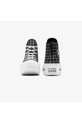 Converse Chuck Taylor All Star Lift Double Stack Platform Kadın Günlük Spor Ayakkabı C-cona14157b10001 Siyah