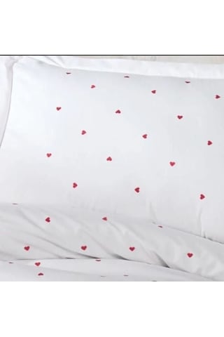 Hobby Çift Kişilik Poplin Premium Nakışlı Nevresim Lubow Beyaz Çok Renkli