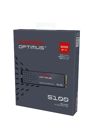 Sandısk Optimus 5100 500gb 6600/5600mb/s Pcıe 4.0 X4 Nvme Ssd Sdsp51500gan