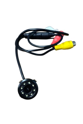 Araç Kamera Ön Veya Arka Tampon İçin Işıklı 18.5mm Çevrilebilir Gece Görüşlü Sc4