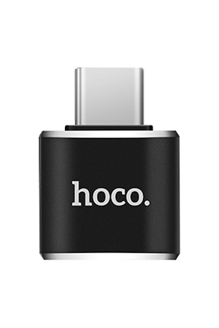 Hoco. Ua5 Tak Çalıştır Type-c To Usb Dönüştürücü - Siyah