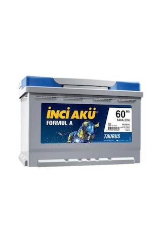 İnci Formul A Taurus 12V 60 Ah 540 A(En) Akü İnci Formul A Taurus 12V 60 Ah 540 A(En) Akü