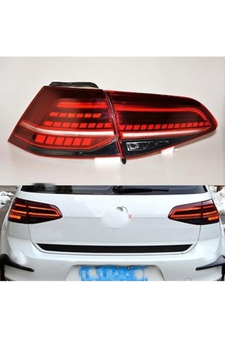 Volkswagen Golf 7 Led Stop 7.5 Uyumlu Dizayn Kayar Sinyal 2013-2016