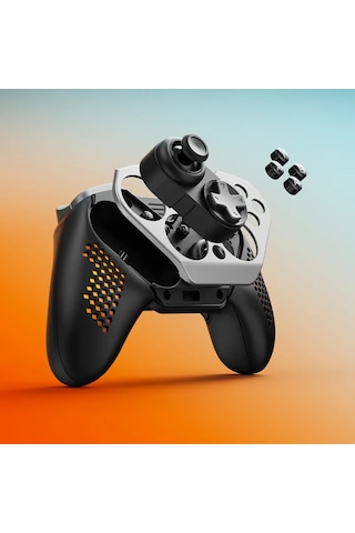 Nyxı Flexi Modüler Kablosuz Oyun Kolu Hall Effect Drift Yapmaz 1000hz Pc Switch İos Android Uyumlu Siyah Gamepad
