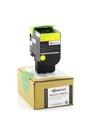 Tonerturk Lexmark 71B50Y0 Sarı Uyumlu Toner /Cs317 /Cs417 /Cs517 /Cx317 /Cx