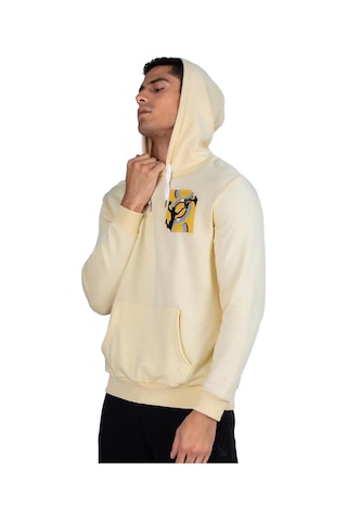 Kappa Erkek Sweatshirt Authentic Graphik Vincent Tk Fleece 341H5W Bej