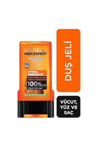L'oreal Paris Men Expert Hydra Energetic Taurin İçeren Duş Jeli 300 Ml Acai Üzümü
