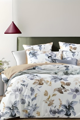 Always Çarşafı Lastikli Çift Taraflı Çift Kişilik Nevresim Takımı çiftyasmin Krem