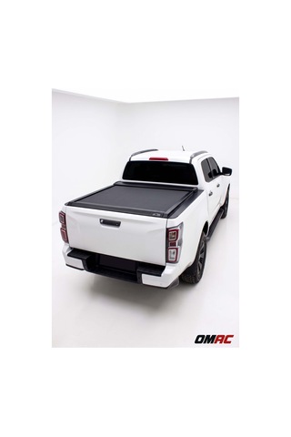 Isuzu D-max 2005-2012 Uyumlu Araca Özel Omback Sürgülü Bagaj Kapama Siyah