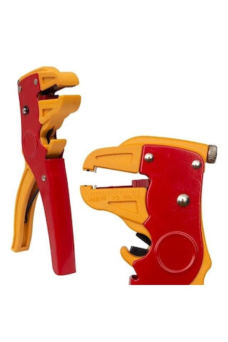 2 İn 1 Kablo Soyucu & Kesici Ergonomik Saplı Sıyırıcı Pense 1 Adet