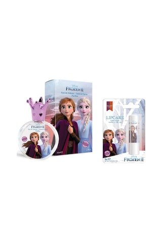 Disney Frozen Elsa Çocuk Parfüm EDT 50 ML + Dudak Koruyucu Lipcare 5 G