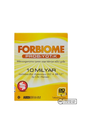 Forbiome Probiyotik 20 Saşe Aromasız