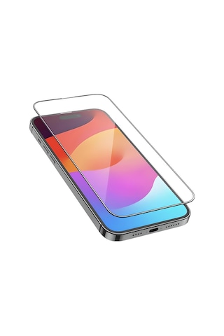 Hoco iPhone Apple 15 Pro Max Uyumlu 5d Kırılmaz Cam Ekran Koruyucu 25 Adet Se