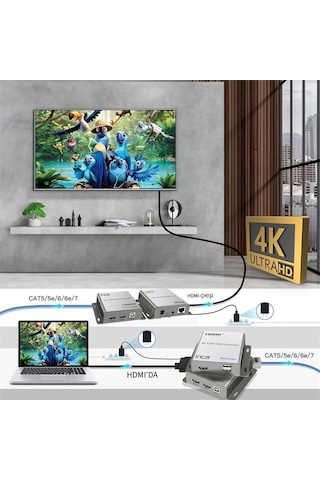 Inca Iex-120 Hdmı 4k 120m Kvm Network Extender-157192