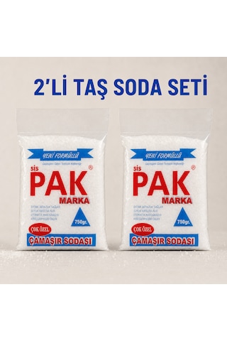 2'li Taş Çamaşır Sodası