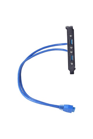 Pazly Usb 3.0 Çift Portlu Pcı Braket Kablosu - Anakarttan Kasaya 20pin Adaptör Kablo