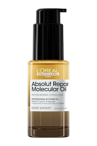 Absolut Repair Molecular Çift Fazlı Profesyonel Saç Bakım Yağı 30 Ml