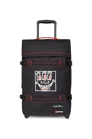 X Keith Haring Transit'r S Kabin Boy İki Tekerlekli Valiz Keith Haring 3 Eyes