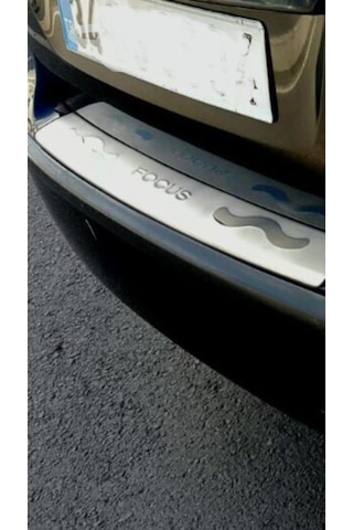 Ford Focus Arka Tampon Üstü Krom Nikelajı Sedan 2005-2010