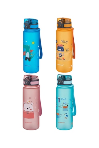 Uzspace Figürlü 500 Ml Tritan Çocuk Su Matarası Genel
