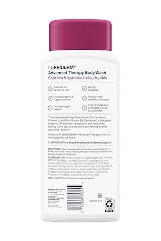 Lubriderm Advanced Therapy Kokusuz Duş Jeli 473ml Kokusuz