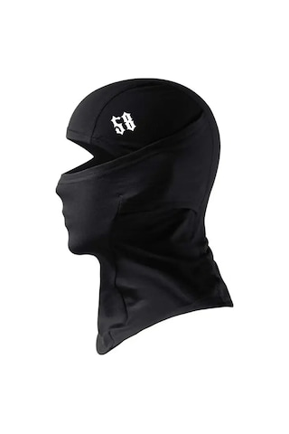 Flex Sivas 58 Şehir Plakası Reflektörlü Siyah Kar Maske Balaklava Motor Kış Spor Drill