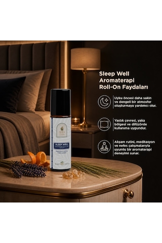 Sera Natura Sleep Well Aromaterapi Roll-On %100 Doğal 10 ML