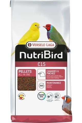Versele Laga Nutribird C15 Kuş Pellet Yemi 10 KG