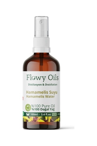 Flowy Oils Hamamelis Suyu Cam Şişe 100 ML