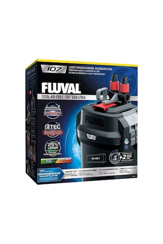 Fluval 107 Akvaryum Dış Filtre 550 L/h