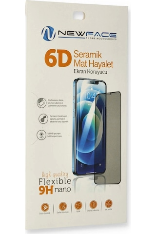 Xiaomi Mi 12 Lite 6d Mat Seramik Hayalet Nano Ekran Koruyucu
