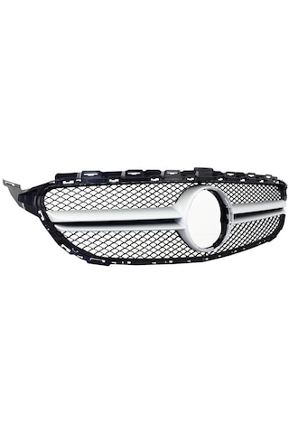 Mercedes C-class Uyumlu Yedek Parça W205 İçin Uyumlu 2014-2018 C63 Dizayn Gri Panjur