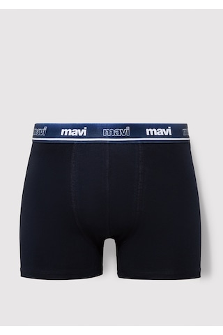 Mavi - Lacivert Basic Boxer 092453-33648 Lacivert