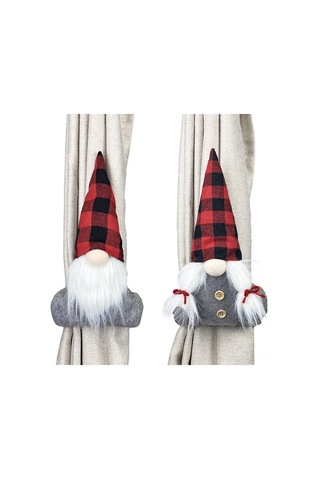 Xiyyadms Noel Dekorasyonu Perde Kilitçigi - Kartoon Figürlü Plüsh Kilit A Modeli Xd21007