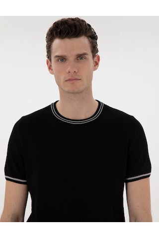 Pierre Cardin Erkek Siyah Kazak /triko 50306045-vr046 Siyah