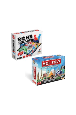 Molipoly Emlak Ticaret Oyunu Ve Kızma Birader 2'li Set