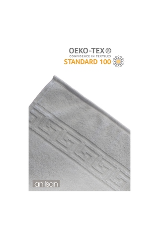 6'lı Beyaz Greek Mini El, Yüz Havlusu 75gr. - 30x50 Cm, %100 Pamuk, Spa Ve Otel Havlusu Beyaz