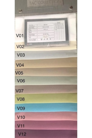 Taç Reges Blackout %100 Karartma Güneşlik Fon Perde 21 Renk (537110610)