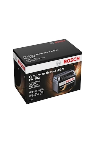 Bosch Fa102 Ytx9s-bs 12v 8 Ah Bakımsız Motosiklet Aküsü