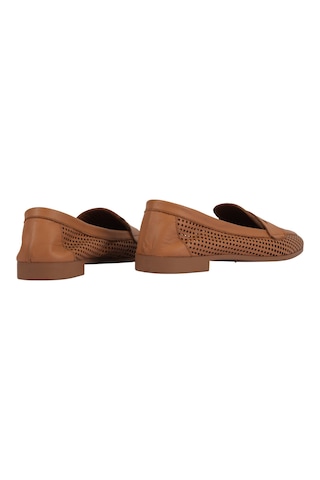 Napa Shoes Kadın Hakiki Deri Delikli Comfort Taban Kadın Babet Napa-aes22201 165