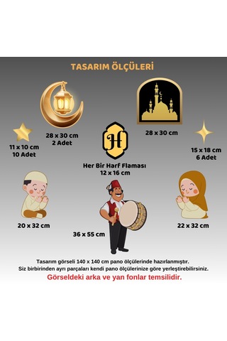 Hoş Geldin Ramazan Pano Süsü 01 7