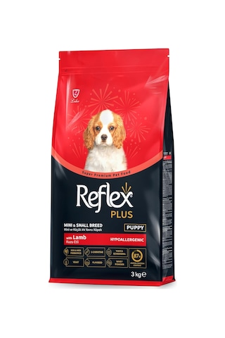 Plus Kuzu Etli Mini Ve Küçük Irk Yavru Köpek Maması 3 Kg