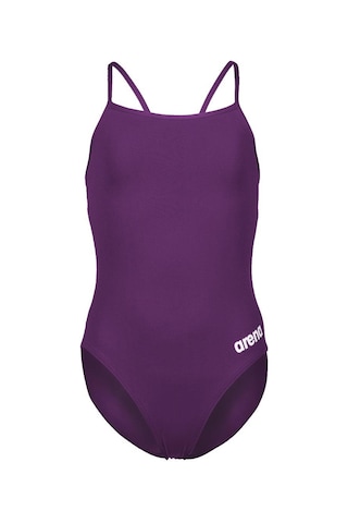 ARENA SOLID KIZ ÇOCUK YÜZÜCÜ MAYOSU 004765911 Mor