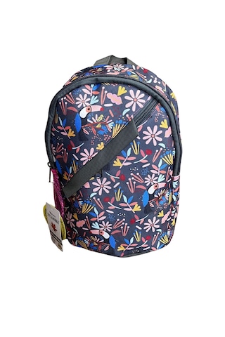 Newbag Tropikal Kız Anaokulu Sırt Çantası Yeni Sezon -siyah Pemb