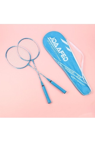 Premium Maç Ekipman Bahçe 2'li Badminton Raket Seti