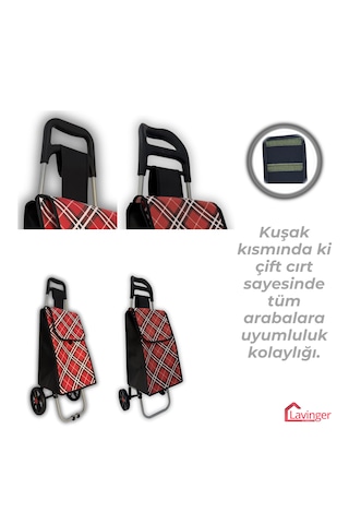 Pazar Arabası Yedek Çantası